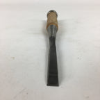 Japanese Chisel Nomi Carpentry Vtg Woodworking Tool 21.9 cm Blade 9 mm T238