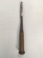 Japanese Chisel Nomi Carpentry Vtg Woodworking Tool 22 cm Blade 10 mm T175