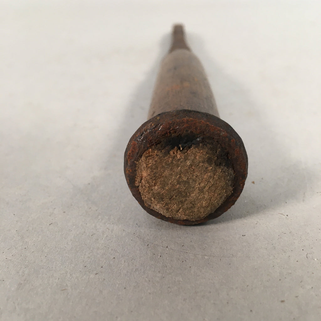 Japanese Chisel Nomi Carpentry Vtg Woodworking Tool 22 cm Blade 10 mm T175