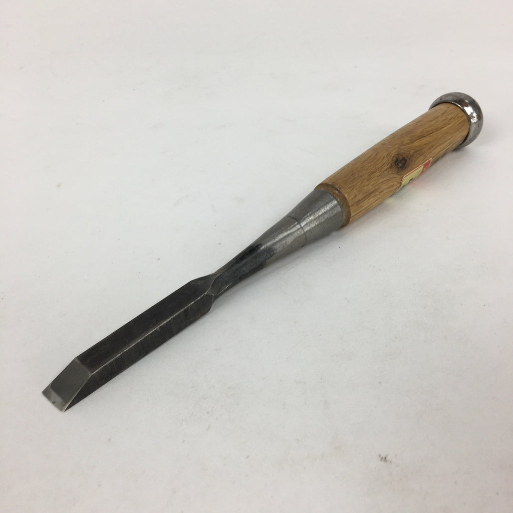 Japanese Chisel Nomi Carpentry Vtg Woodworking Tool 22 cm Blade 10 mm T252