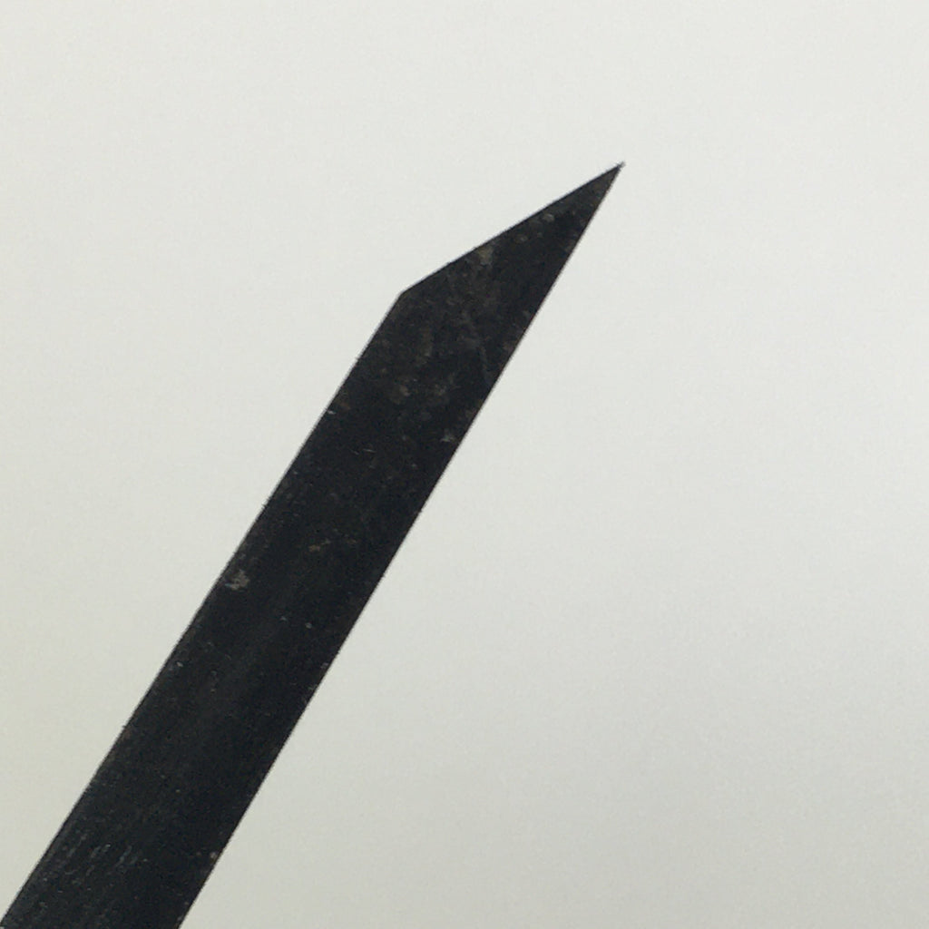 Japanese Chisel Nomi Carpentry Vtg Woodworking Tool 22 cm Blade 12 mm T198