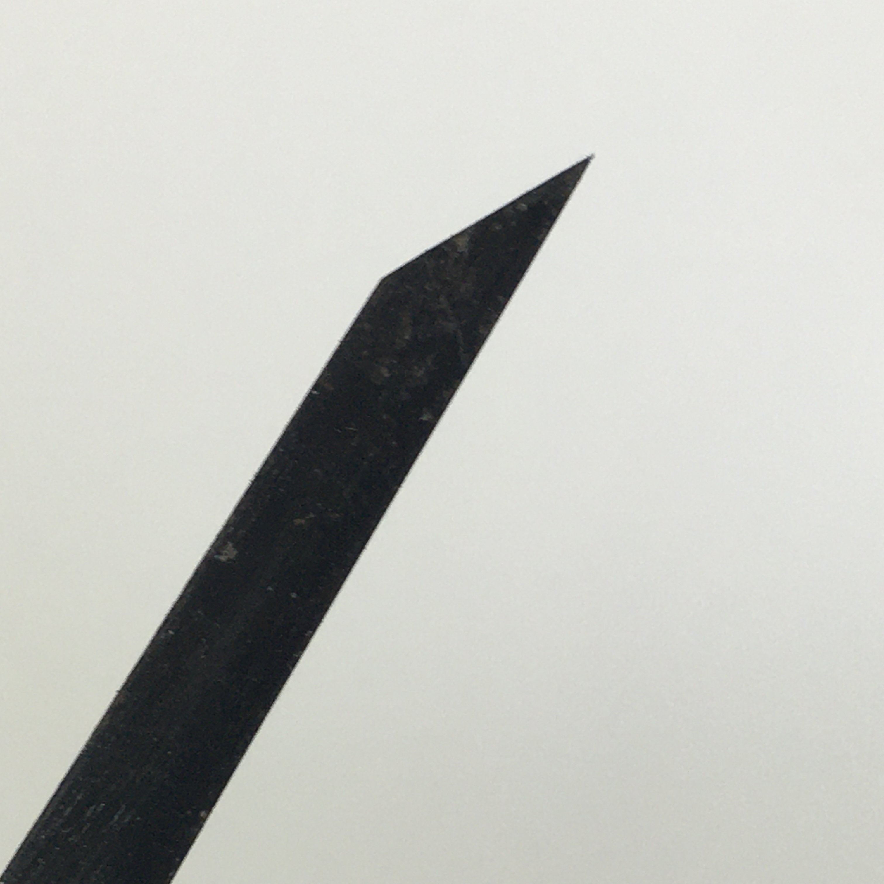 Japanese Chisel Nomi Carpentry Vtg Woodworking Tool 22 cm Blade 12 mm T198