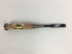 Japanese Chisel Nomi Carpentry Vtg Woodworking Tool 22 cm Blade 12 mm T198