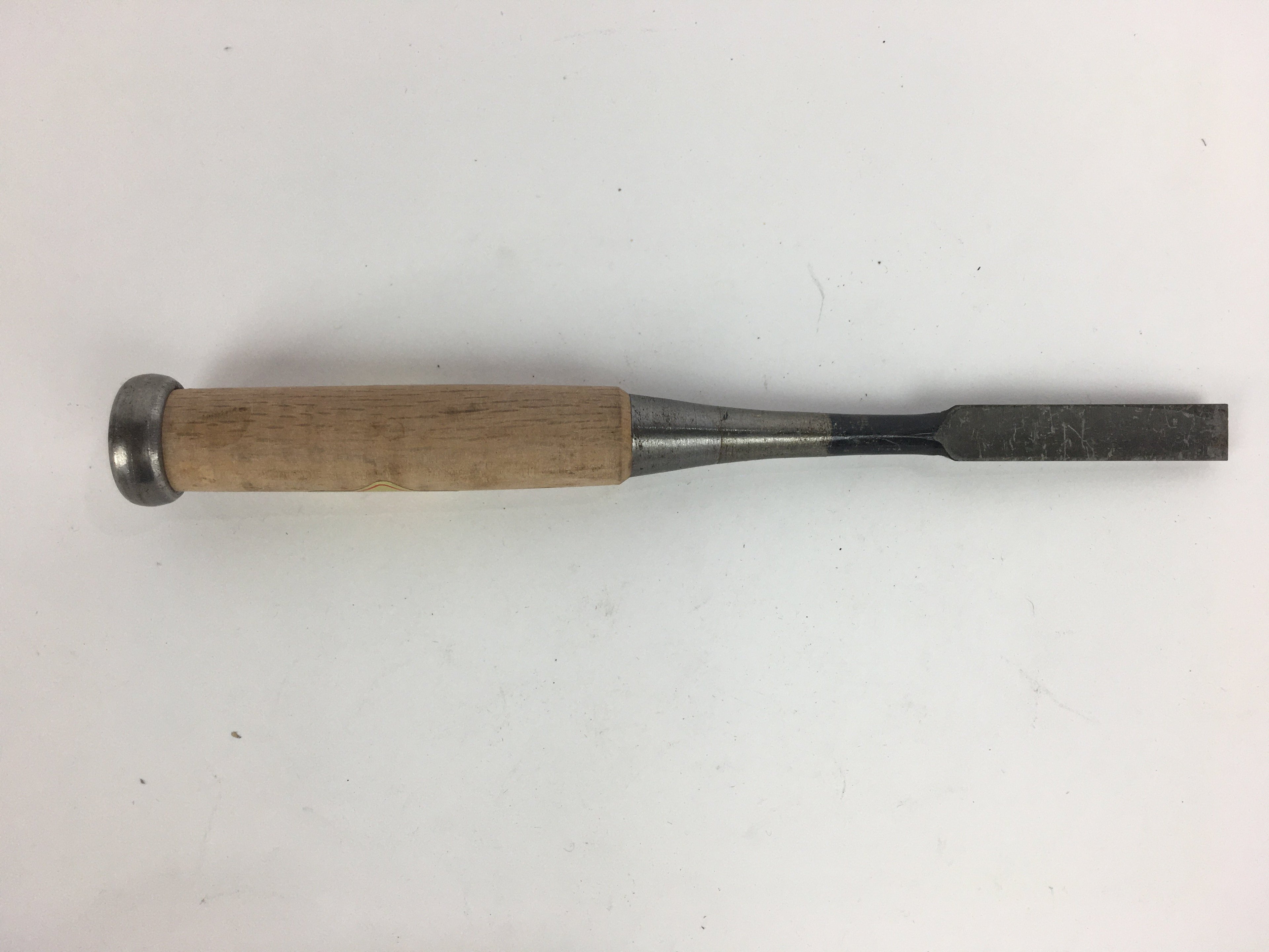 Japanese Chisel Nomi Carpentry Vtg Woodworking Tool 22 cm Blade 12 mm T198