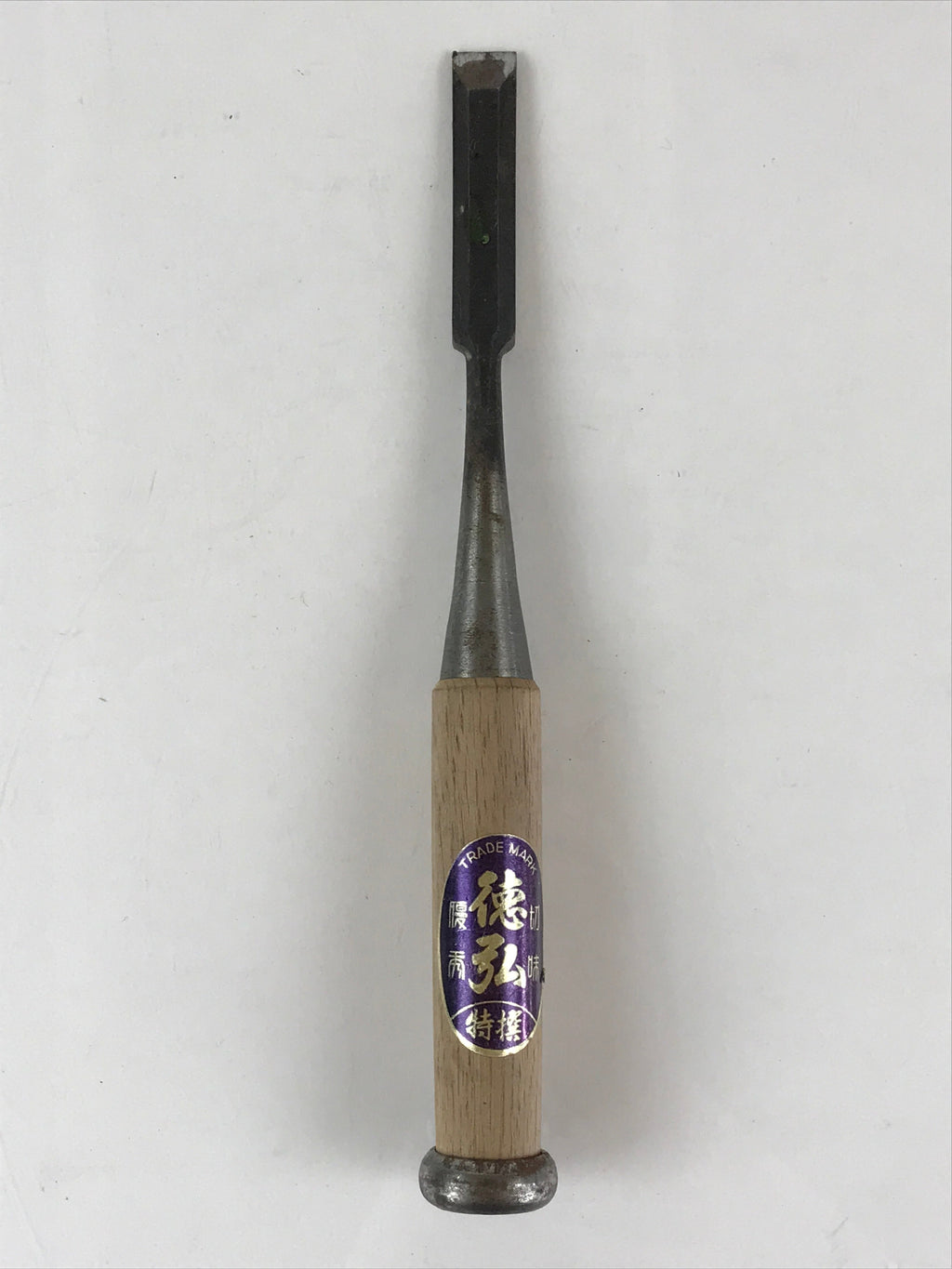 Japanese Chisel Nomi Carpentry Vtg Woodworking Tool 22 cm Blade 12 mm T256