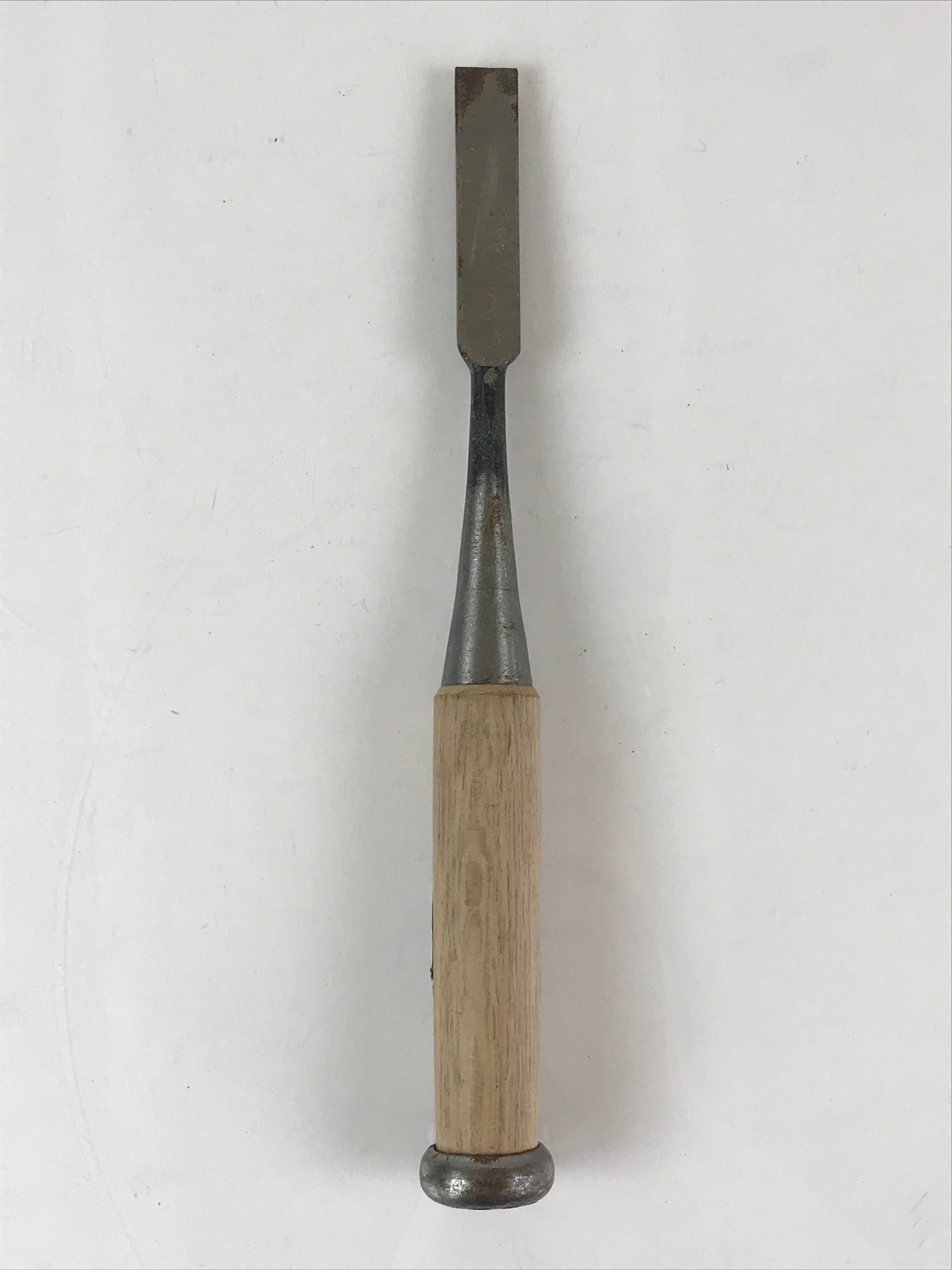 Japanese Chisel Nomi Carpentry Vtg Woodworking Tool 22 cm Blade 12 mm T256