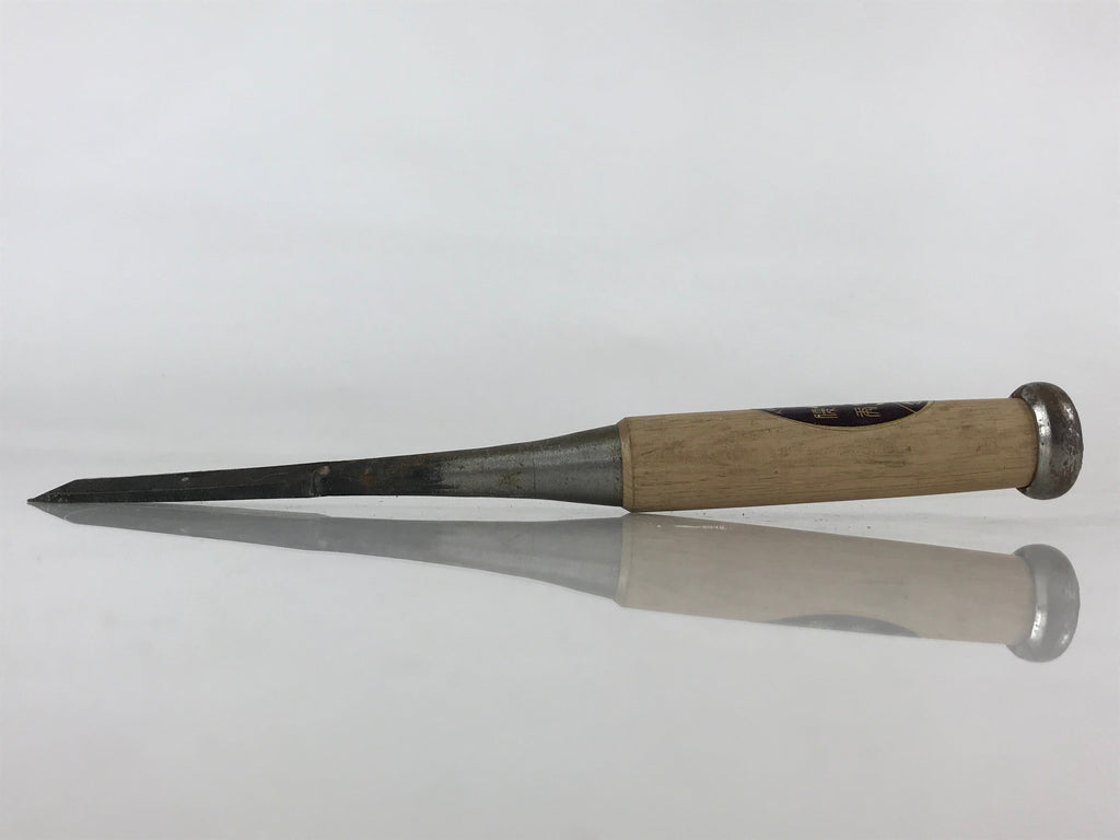 Japanese Chisel Nomi Carpentry Vtg Woodworking Tool 22 cm Blade 12 mm T256