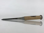 Japanese Chisel Nomi Carpentry Vtg Woodworking Tool 22 cm Blade 12 mm T256