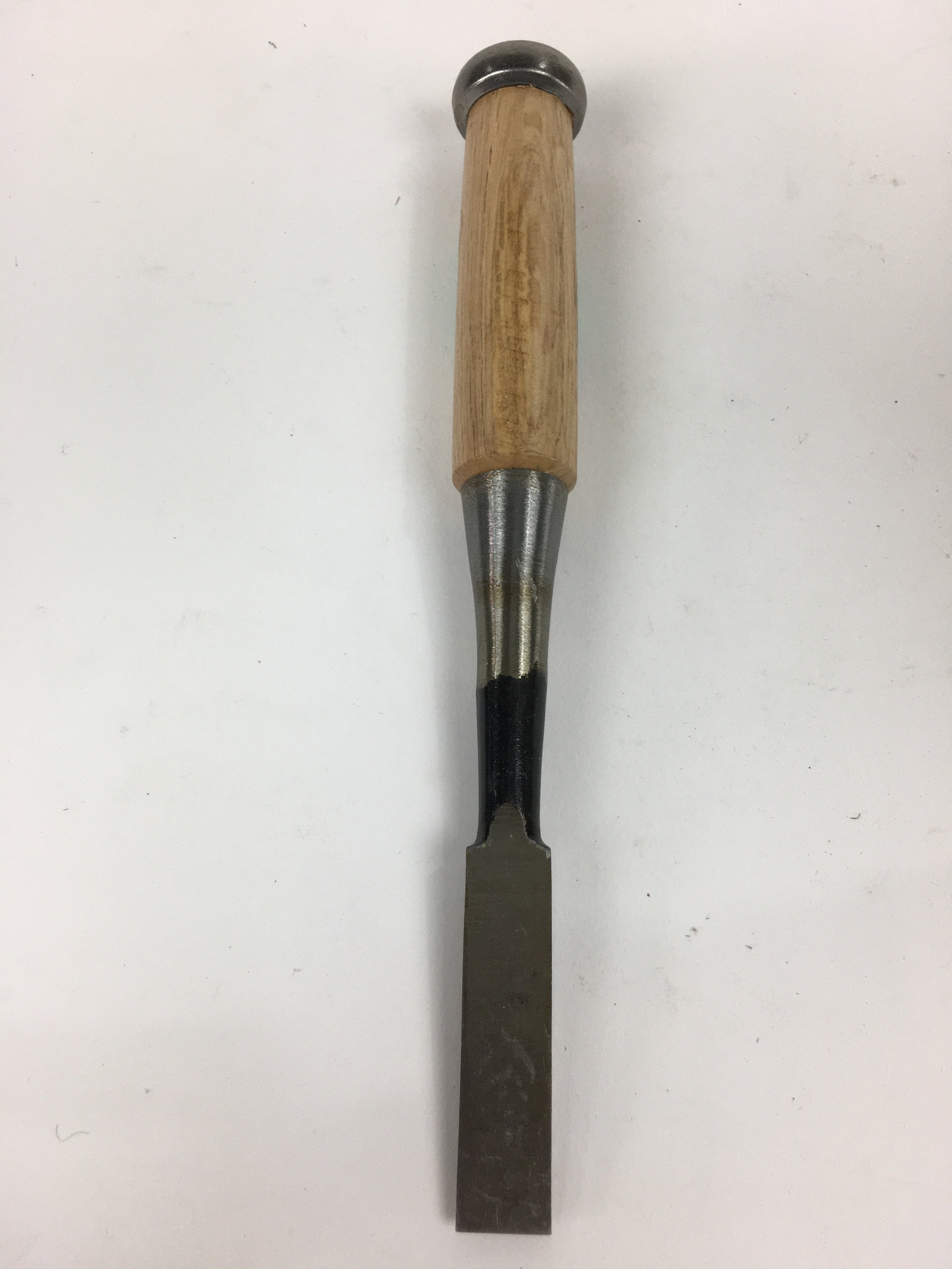 Japanese Chisel Nomi Carpentry Vtg Woodworking Tool 22 cm Blade 15 mm T215