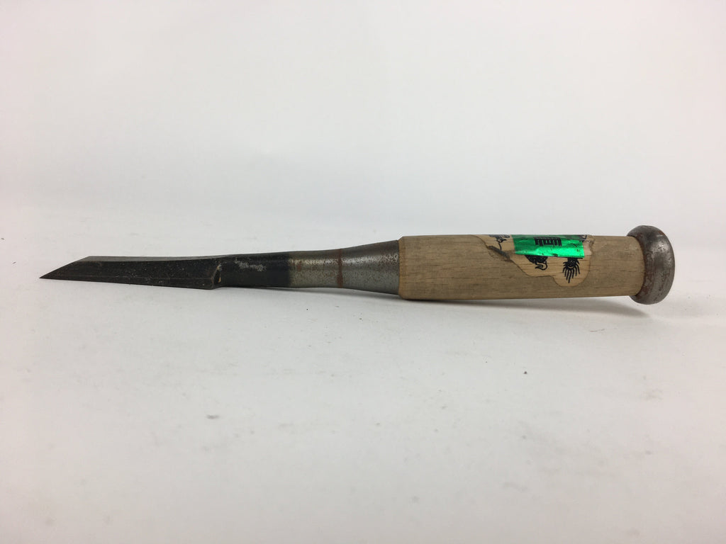 Japanese Chisel Nomi Carpentry Vtg Woodworking Tool 22 cm Blade 25 mm T214