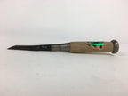 Japanese Chisel Nomi Carpentry Vtg Woodworking Tool 22 cm Blade 25 mm T214