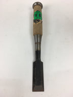 Japanese Chisel Nomi Carpentry Vtg Woodworking Tool 22 cm Blade 25 mm T214