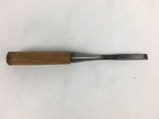 Japanese Chisel Nomi Carpentry Vtg Woodworking Tool 22 cm Blade 9 mm T242