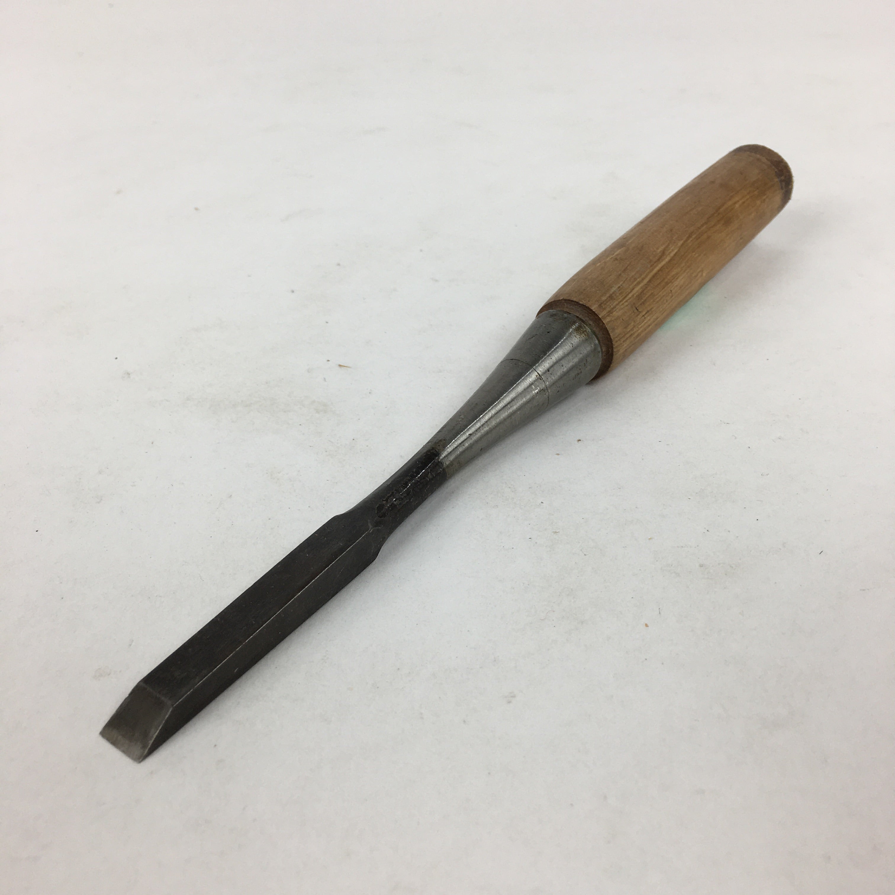 Japanese Chisel Nomi Carpentry Vtg Woodworking Tool 22 cm Blade 9 mm T242