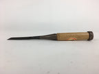 Japanese Chisel Nomi Carpentry Vtg Woodworking Tool 22.3 cm Blade 9 mm T216