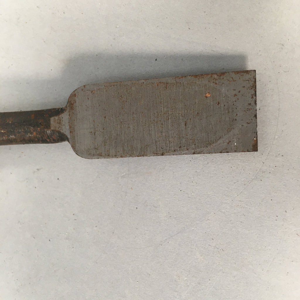 Japanese Chisel Nomi Carpentry Vtg Woodworking Tool 22.9 cm Blade 25 mm T174