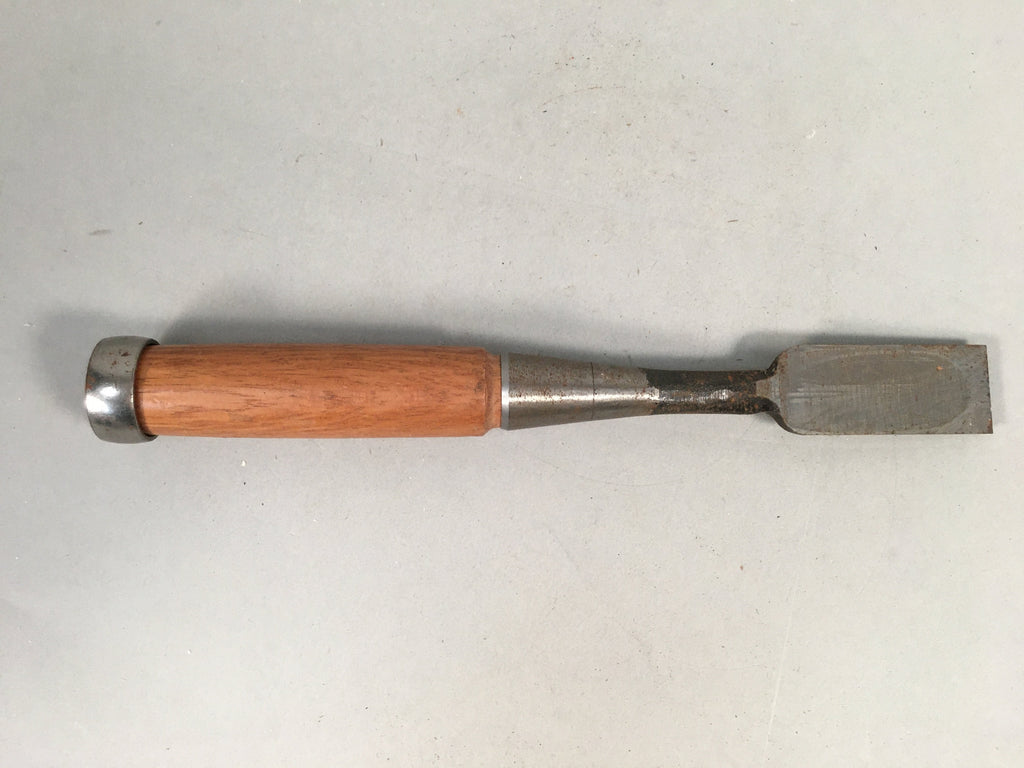 Japanese Chisel Nomi Carpentry Vtg Woodworking Tool 22.9 cm Blade 25 mm T174