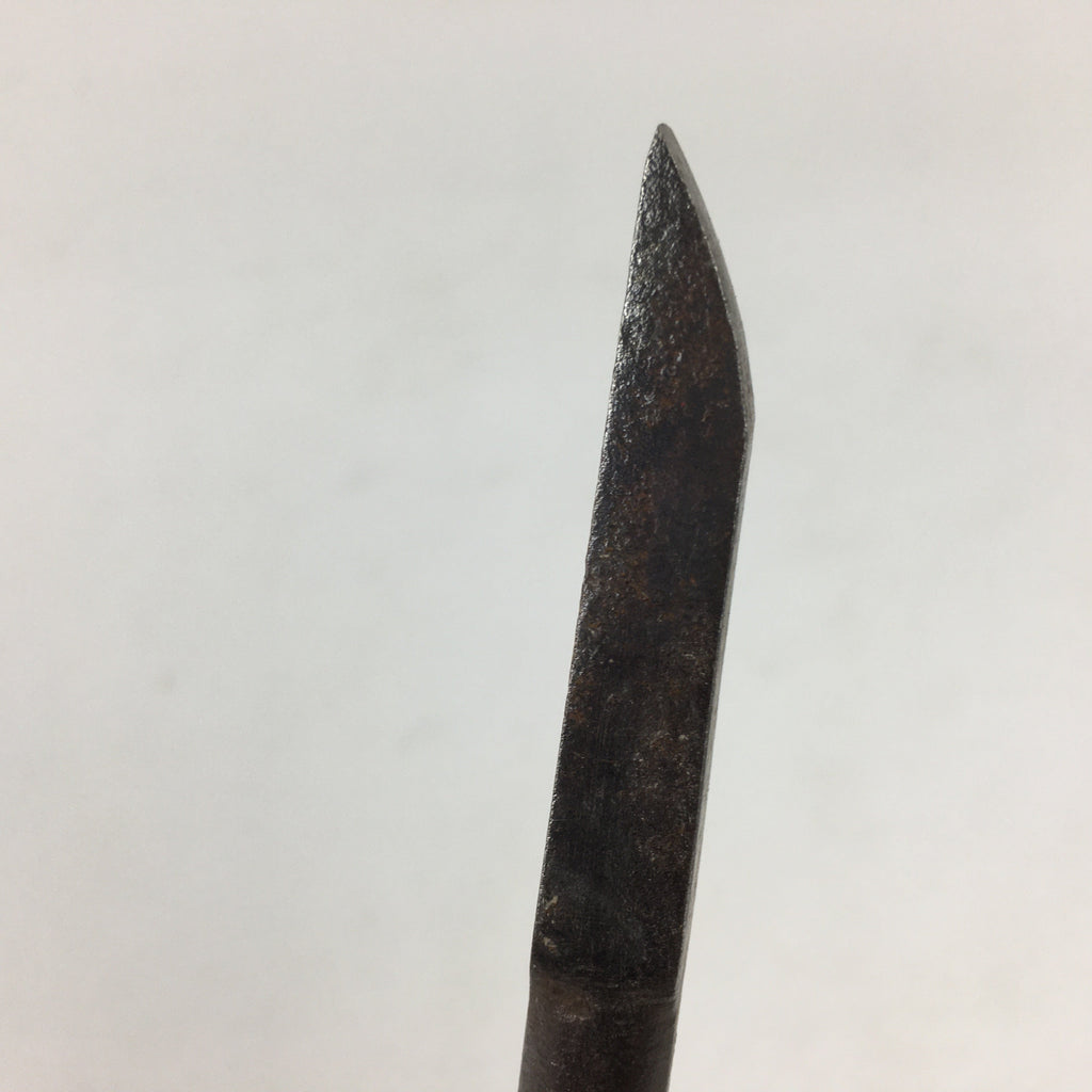 Japanese Chisel Nomi Carpentry Vtg Woodworking Tool 22.9 cm Blade 8 mm T246