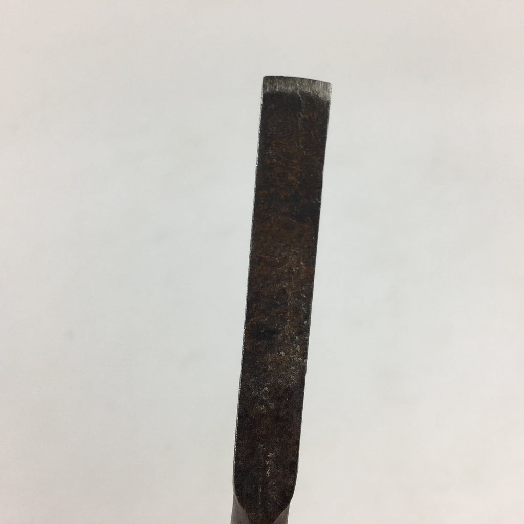 Japanese Chisel Nomi Carpentry Vtg Woodworking Tool 22.9 cm Blade 8 mm T246