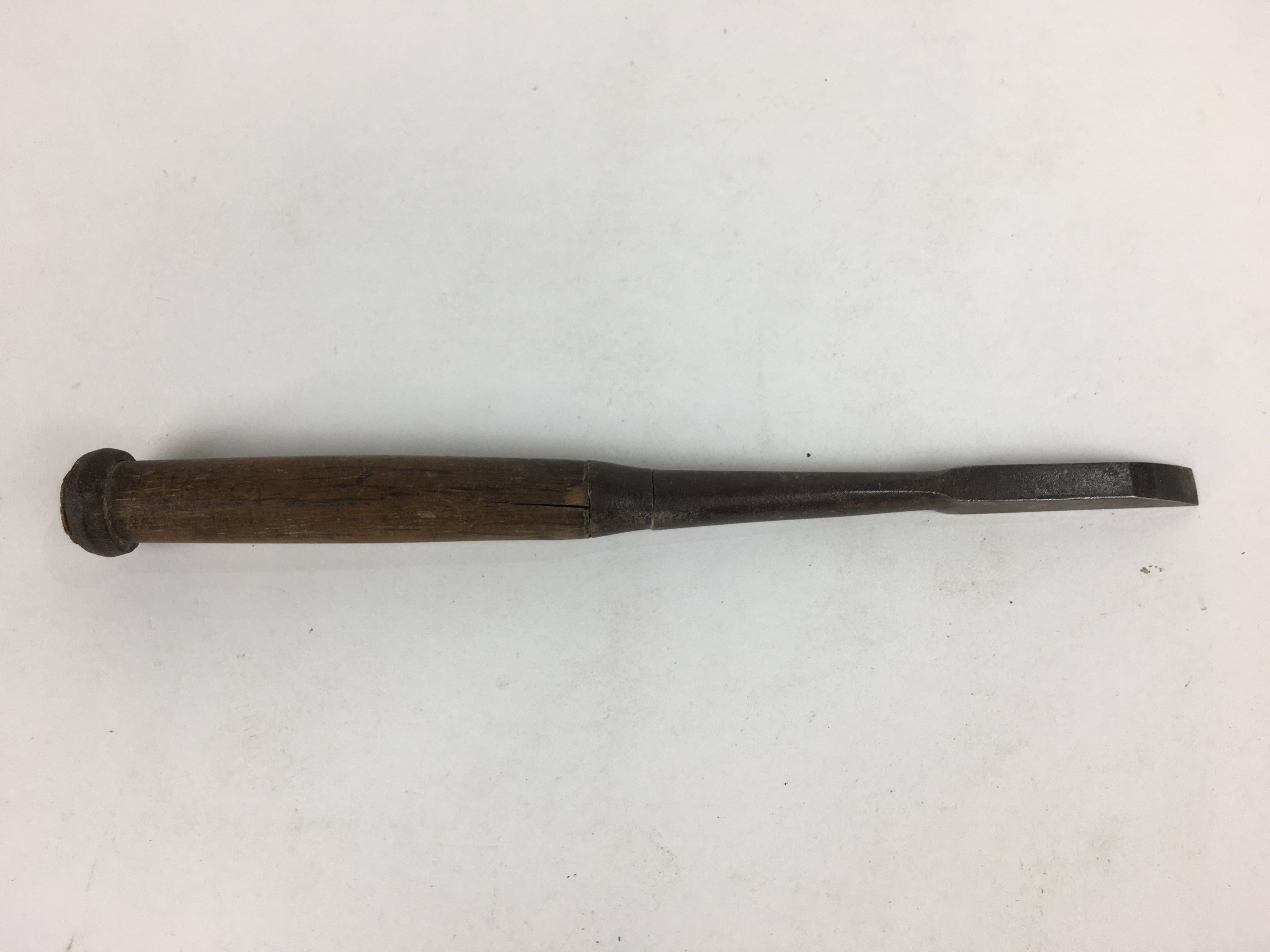 Japanese Chisel Nomi Carpentry Vtg Woodworking Tool 22.9 cm Blade 8 mm T246