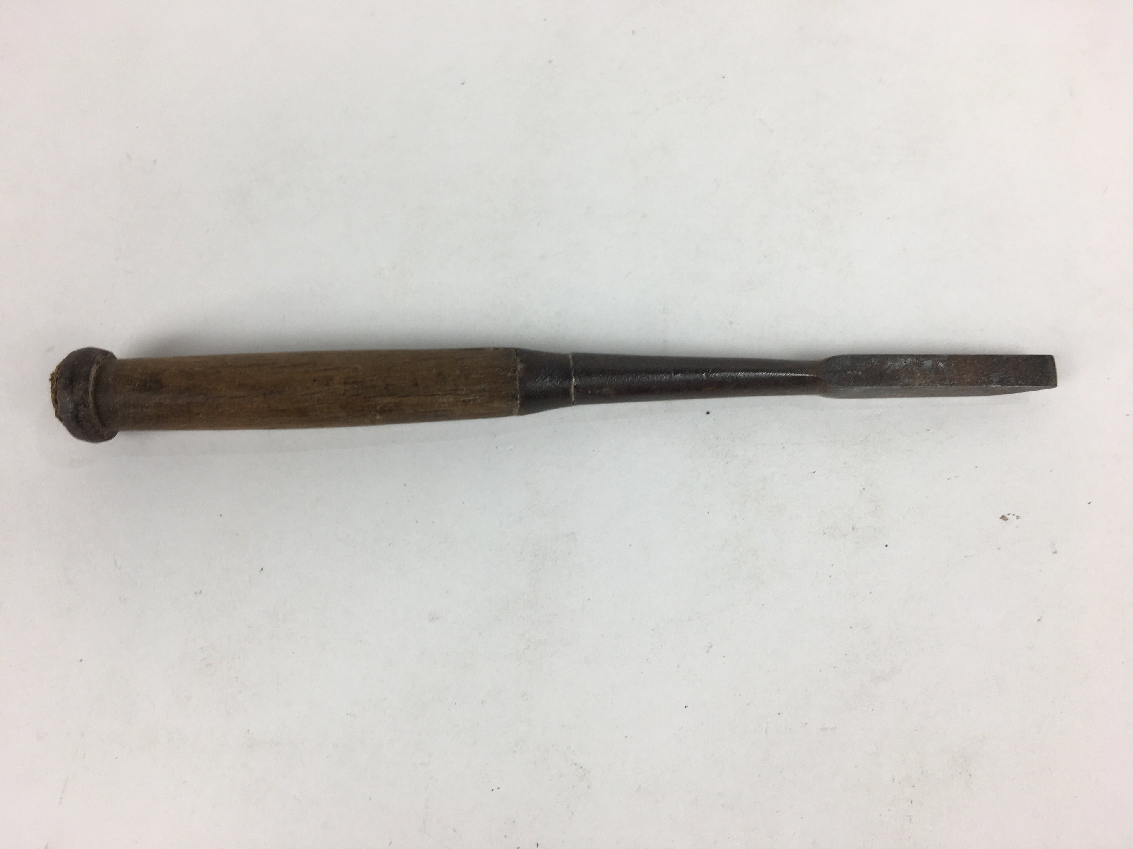 Japanese Chisel Nomi Carpentry Vtg Woodworking Tool 22.9 cm Blade 8 mm T246