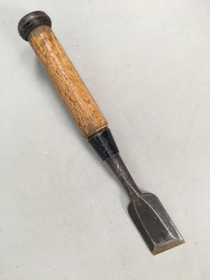 Japanese Chisel Nomi Carpentry Vtg Woodworking Tool 23 cm Blade 30mm T178