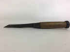 Japanese Chisel Nomi Carpentry Vtg Woodworking Tool 23.5 cm Blade 11 mm T206