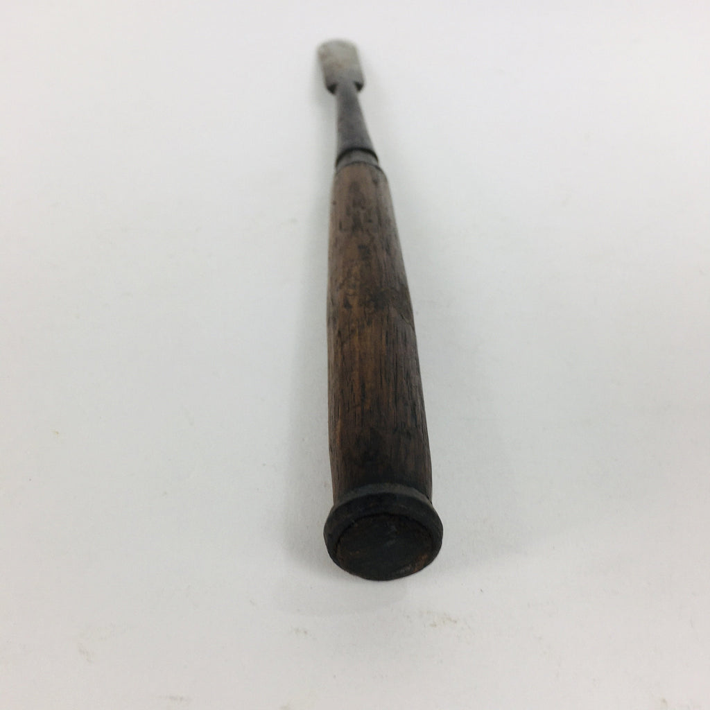 Japanese Chisel Nomi Carpentry Vtg Woodworking Tool 25.5 cm Blade 15 mm T189
