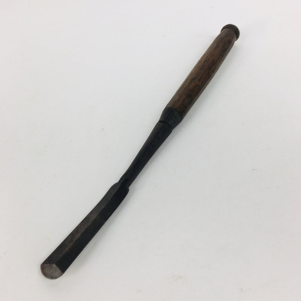 Japanese Chisel Nomi Carpentry Vtg Woodworking Tool 25.5 cm Blade 15 mm T189