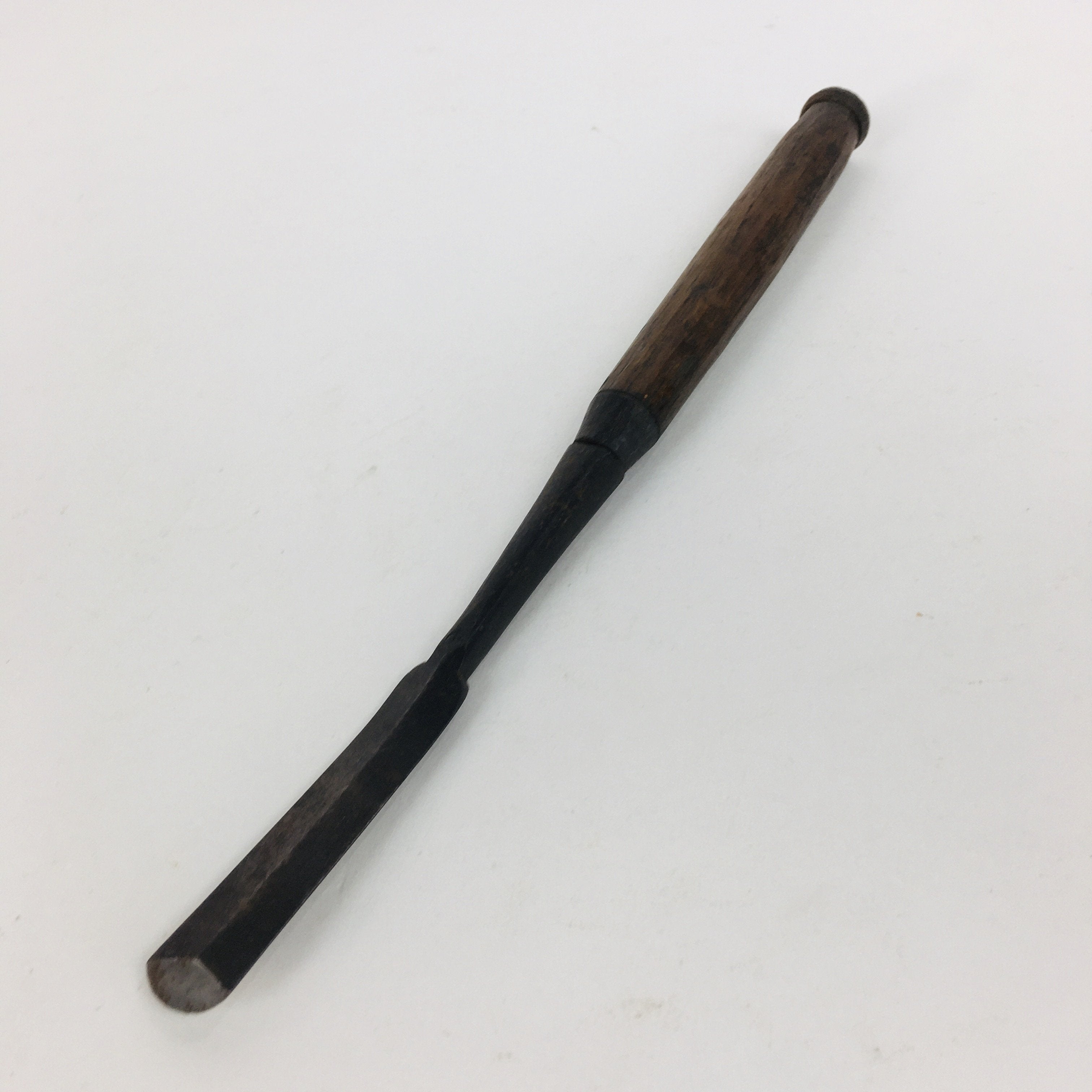 Japanese Chisel Nomi Carpentry Vtg Woodworking Tool 25.5 cm Blade 15 mm T189
