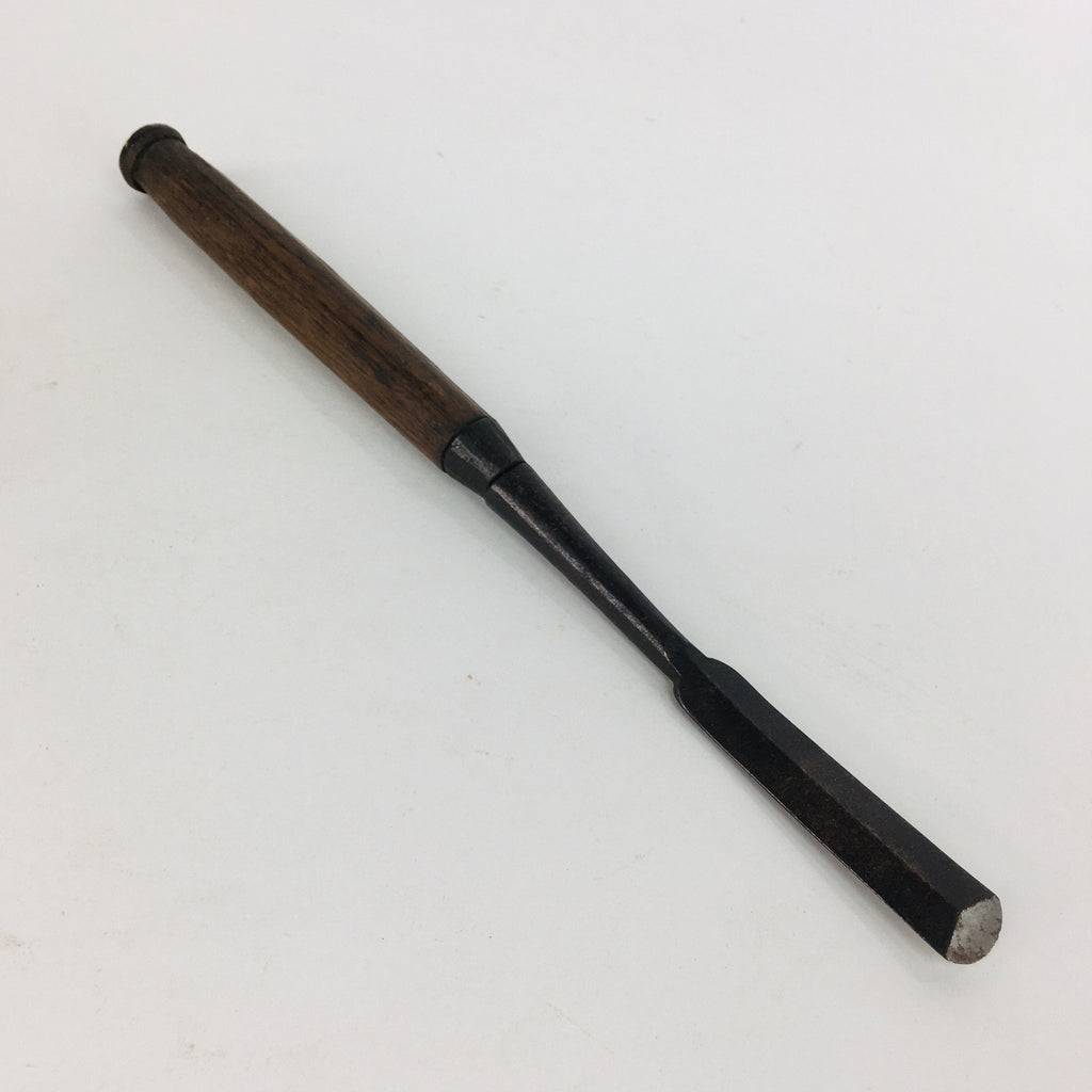 Japanese Chisel Nomi Carpentry Vtg Woodworking Tool 25.5 cm Blade 15 mm T189