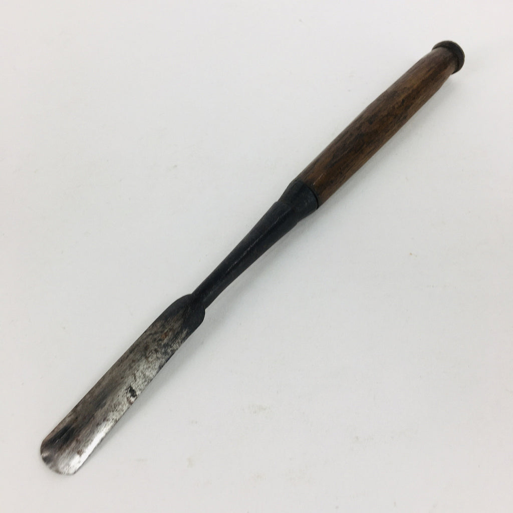 Japanese Chisel Nomi Carpentry Vtg Woodworking Tool 25.5 cm Blade 15 mm T189