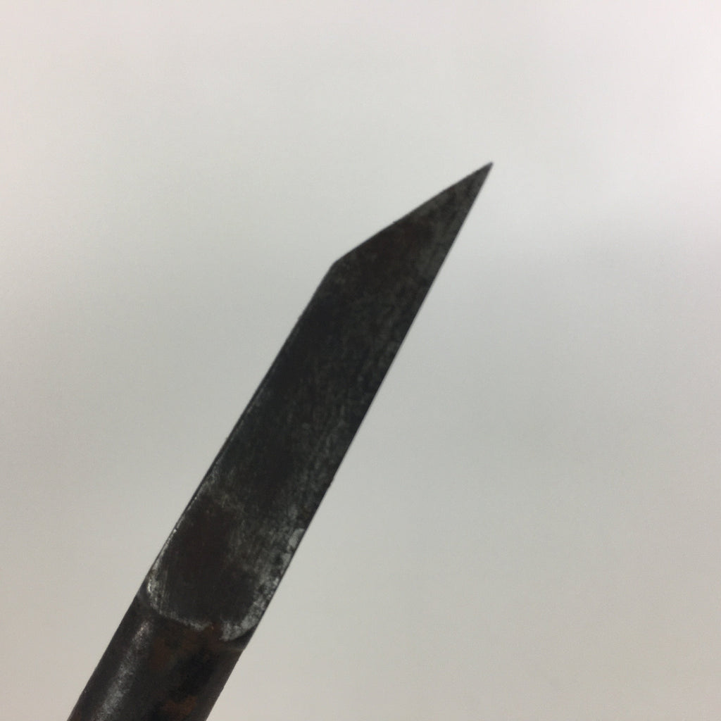 Japanese Chisel Nomi Carpentry Vtg Woodworking Tool 25.7 cm Blade 12 mm T205