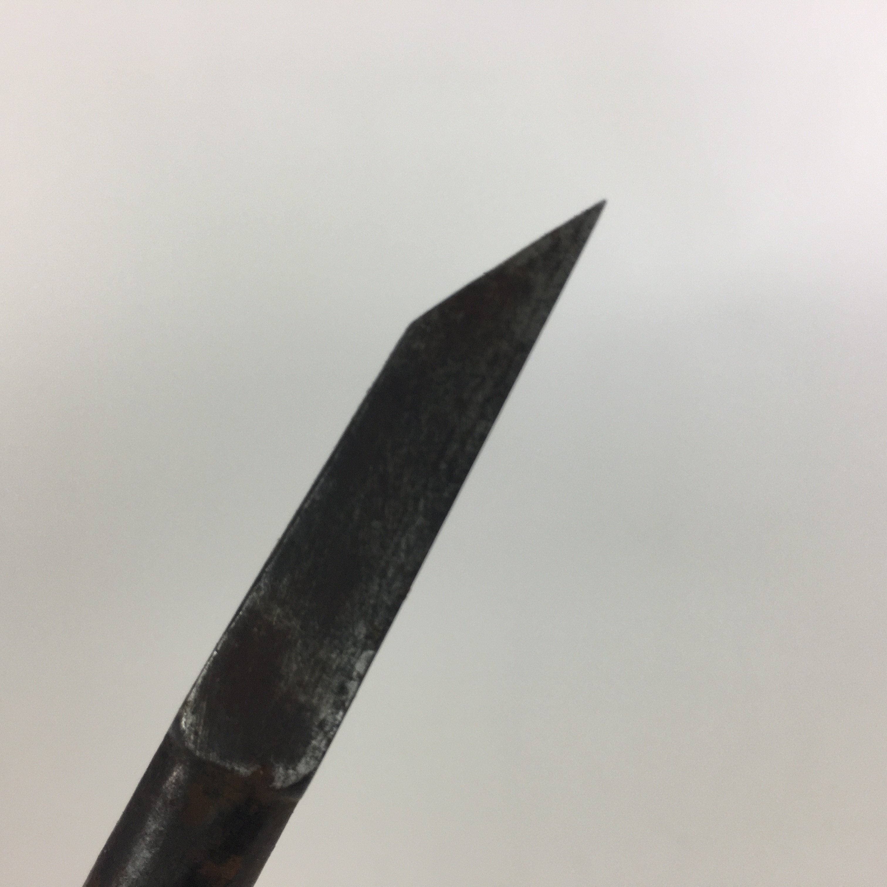 Japanese Chisel Nomi Carpentry Vtg Woodworking Tool 25.7 cm Blade 12 mm T205