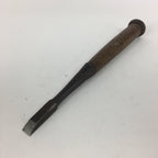 Japanese Chisel Nomi Carpentry Vtg Woodworking Tool 25.7 cm Blade 12 mm T205