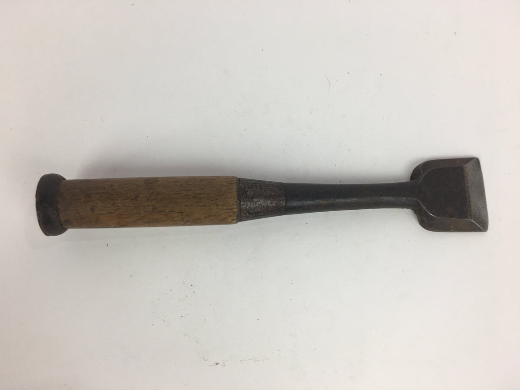 Japanese Chisel Nomi Carpentry Vtg Woodworking Tool 26.2 cm Blade 46 mm T200
