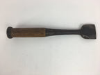 Japanese Chisel Nomi Carpentry Vtg Woodworking Tool 26.2 cm Blade 46 mm T200