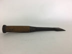 Japanese Chisel Nomi Carpentry Vtg Woodworking Tool 26.2 cm Blade 46 mm T200