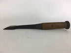 Japanese Chisel Nomi Carpentry Vtg Woodworking Tool 26.2 cm Blade 46 mm T200