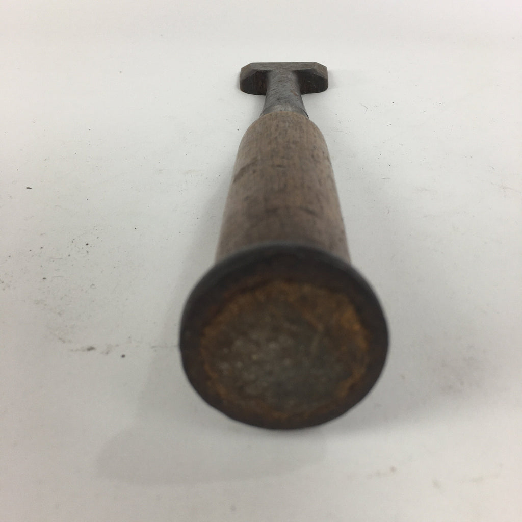 Japanese Chisel Nomi Carpentry Vtg Woodworking Tool 26.2 cm Blade 46 mm T200