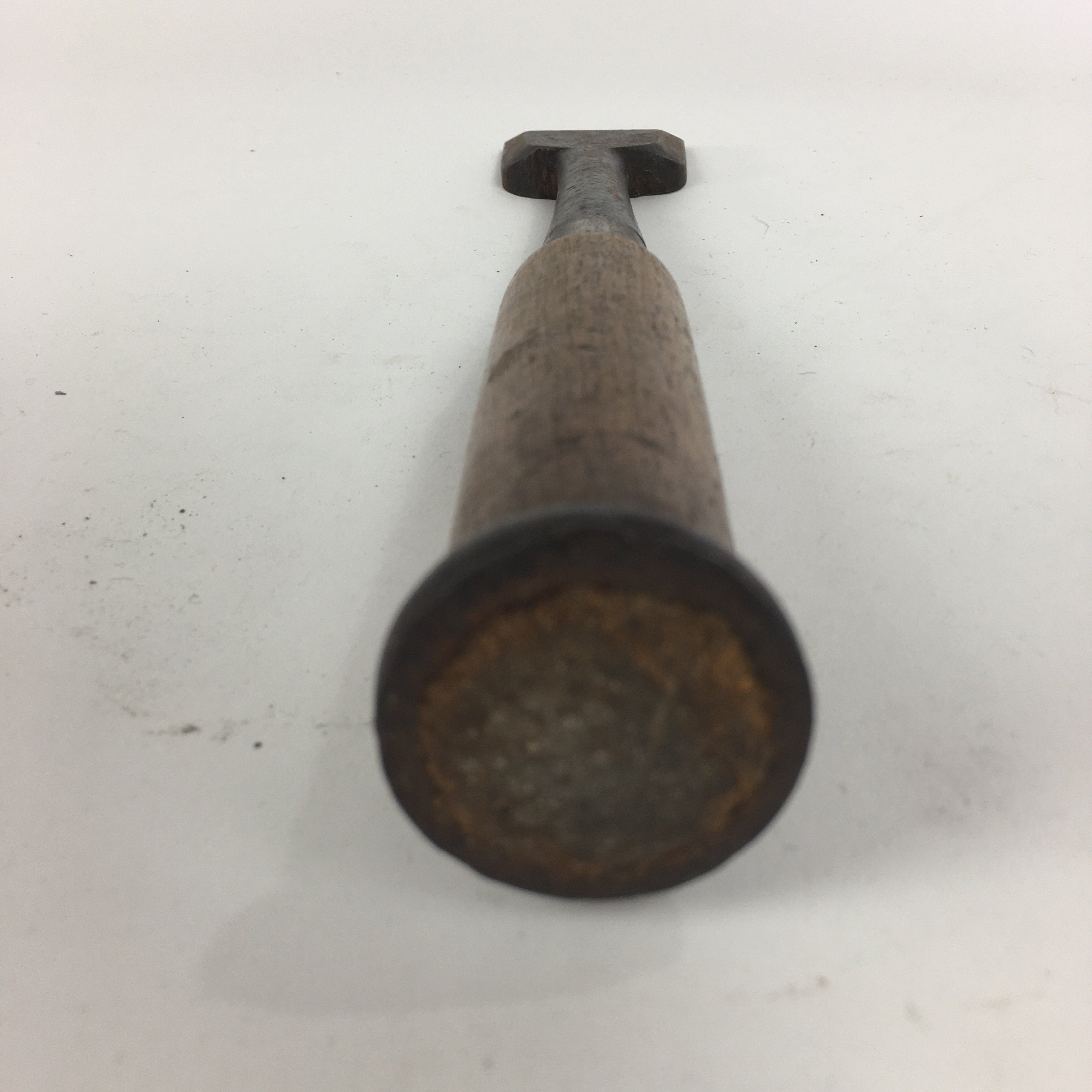 Japanese Chisel Nomi Carpentry Vtg Woodworking Tool 26.2 cm Blade 46 mm T200