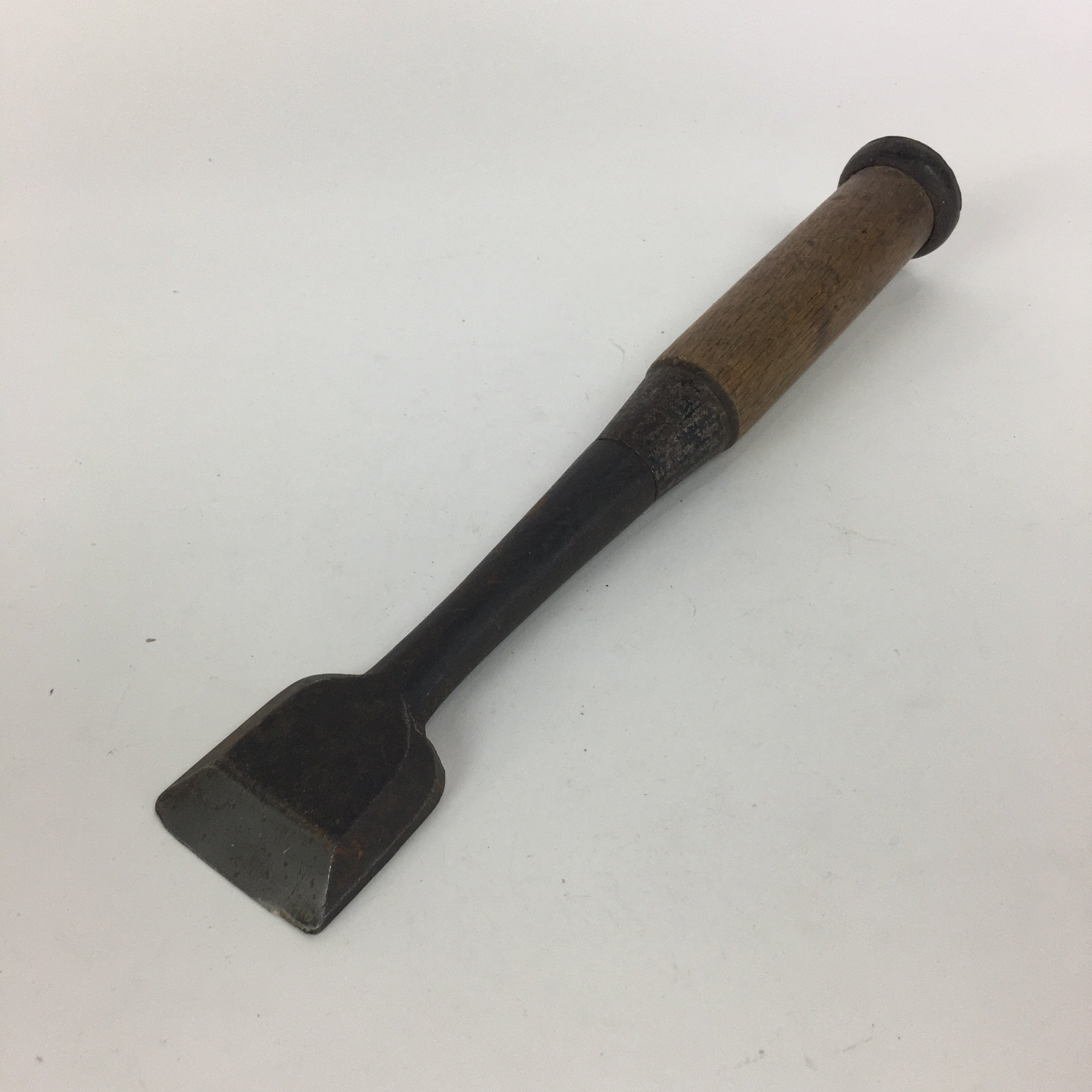 Japanese Chisel Nomi Carpentry Vtg Woodworking Tool 26.2 cm Blade 46 mm T200