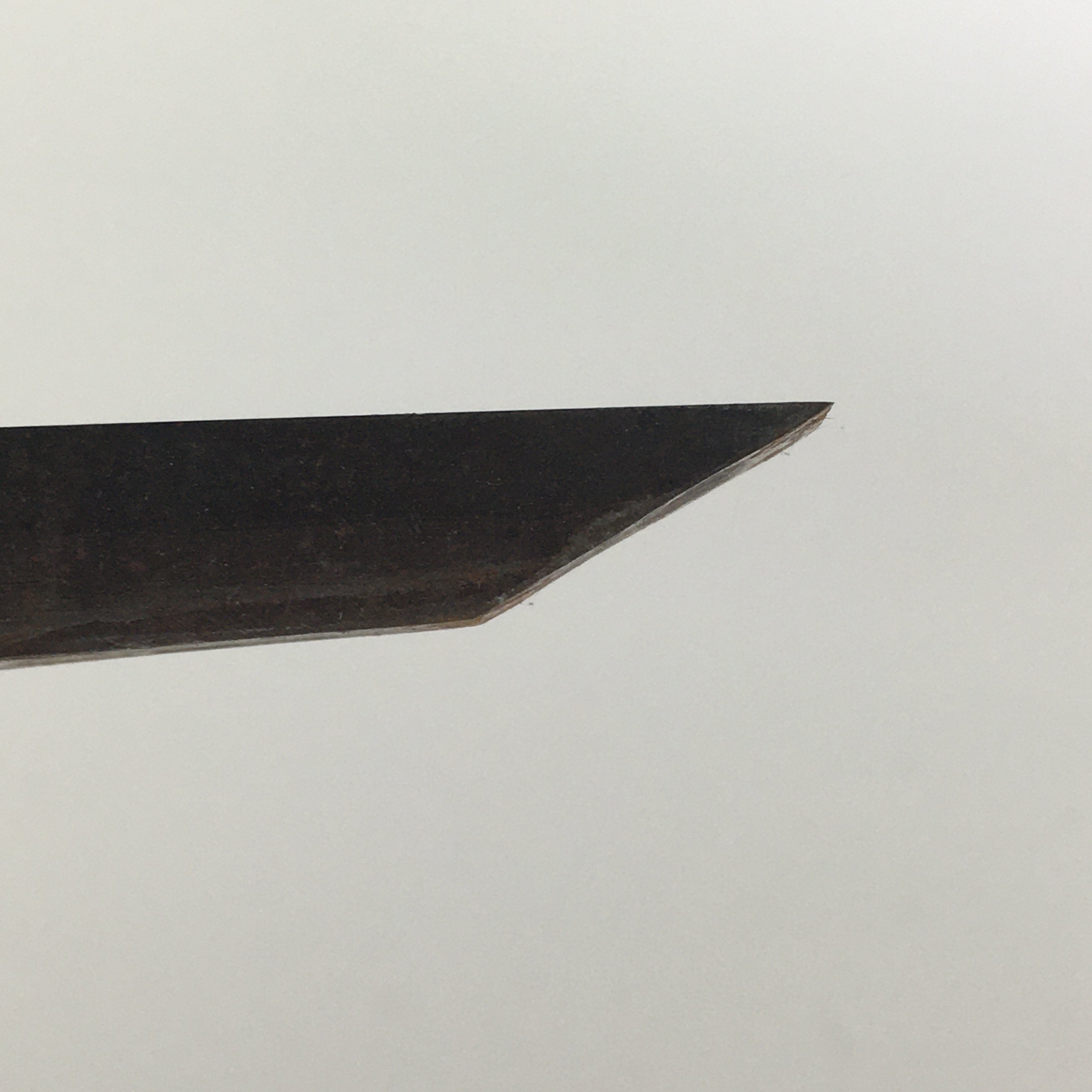 Japanese Chisel Nomi Carpentry Vtg Woodworking Tool 29.3 cm Blade 15 mm T196