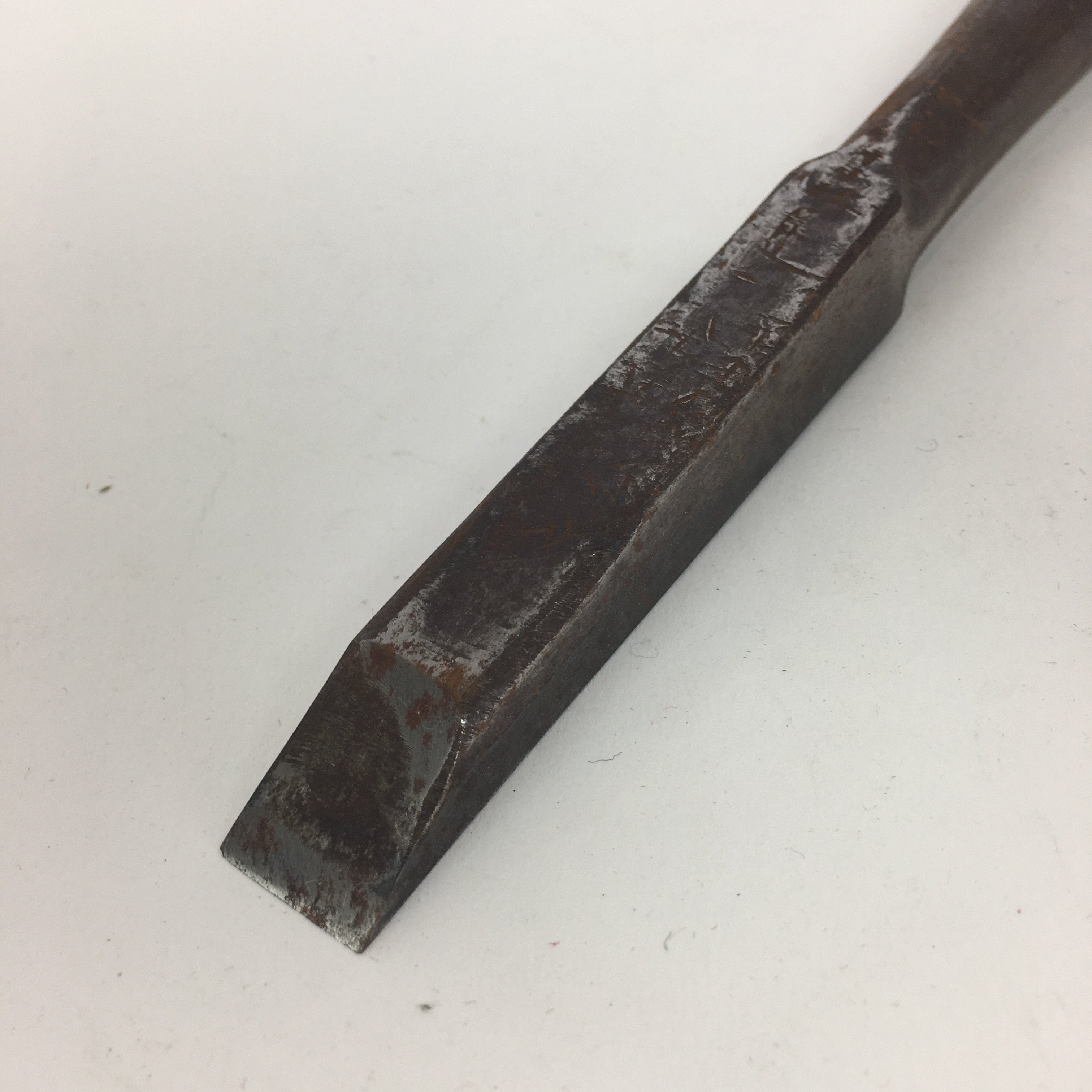 Japanese Chisel Nomi Carpentry Vtg Woodworking Tool 29.3 cm Blade 15 mm T196