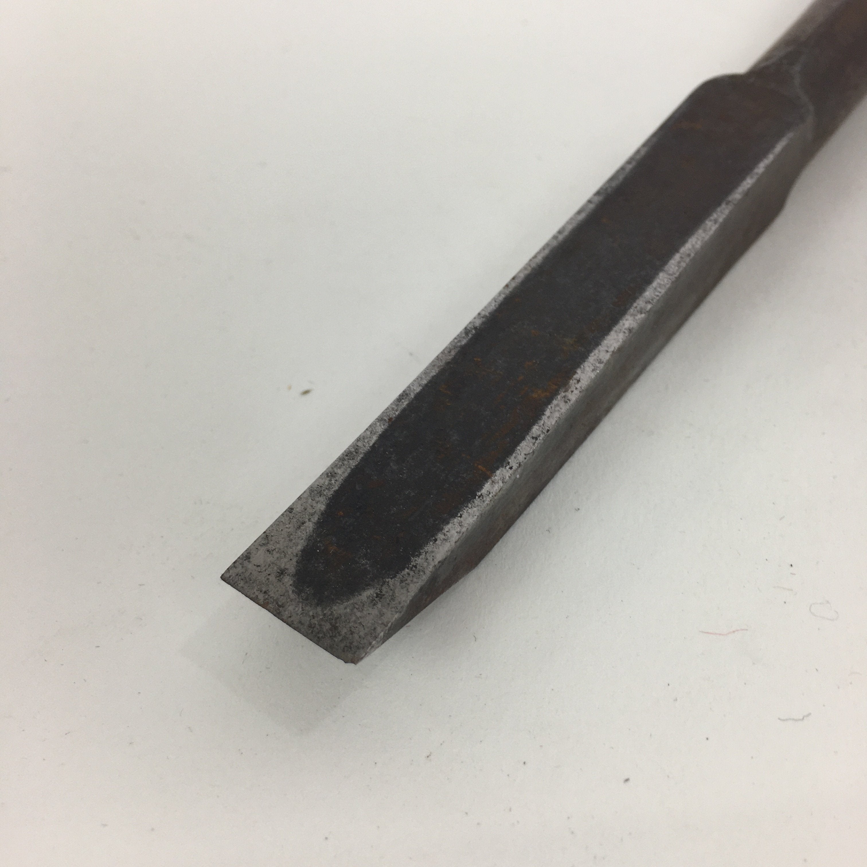 Japanese Chisel Nomi Carpentry Vtg Woodworking Tool 29.3 cm Blade 15 mm T196