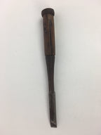 Japanese Chisel Nomi Carpentry Vtg Woodworking Tool 29.3 cm Blade 15 mm T196