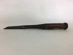Japanese Chisel Nomi Carpentry Vtg Woodworking Tool 29.3 cm Blade 15 mm T196