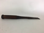 Japanese Chisel Nomi Carpentry Vtg Woodworking Tool 29.3 cm Blade 15 mm T196