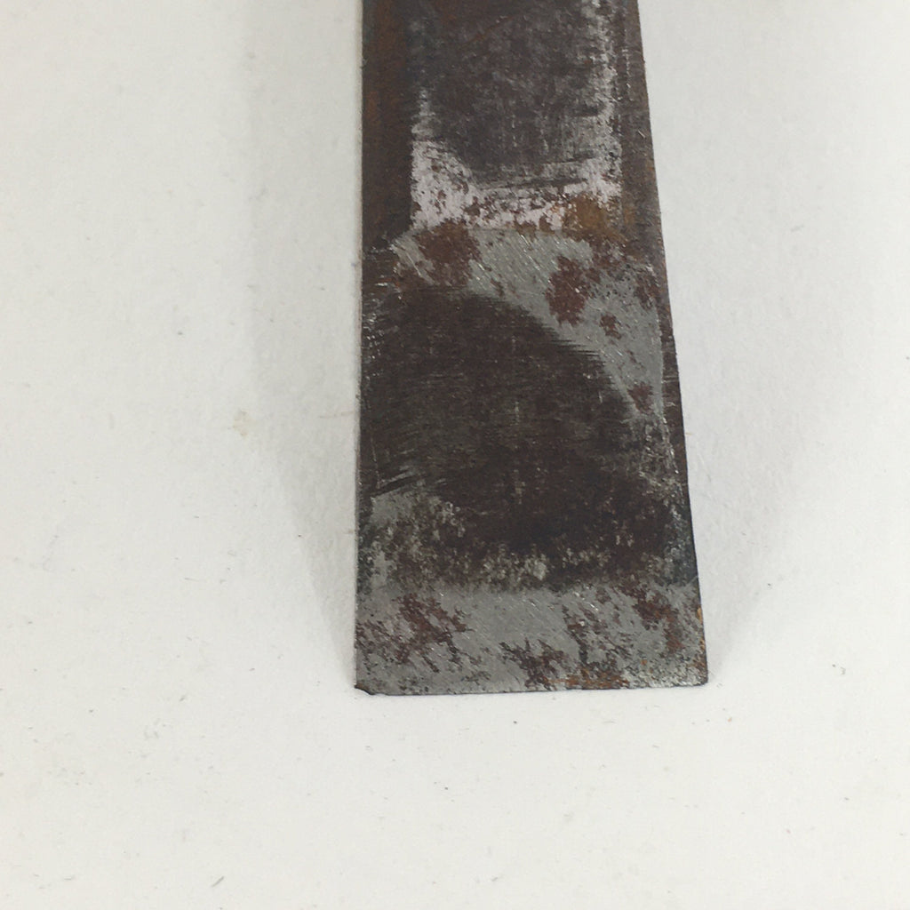 Japanese Chisel Nomi Carpentry Vtg Woodworking Tool 29.3 cm Blade 15 mm T196