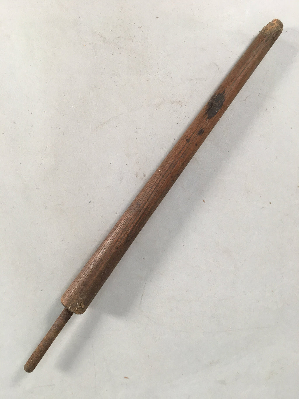 Japanese Chisel Nomi Carpentry Vtg Woodworking Tool 33cm Blade 8mm T149